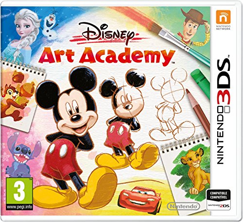 Jogo Nintendo 3DS Disney Art Academy (Inglês - Alemão) Nintendo - Software de jogos de vídeo - jogo, nintendo 3ds, disney art academy, inglês, alemão