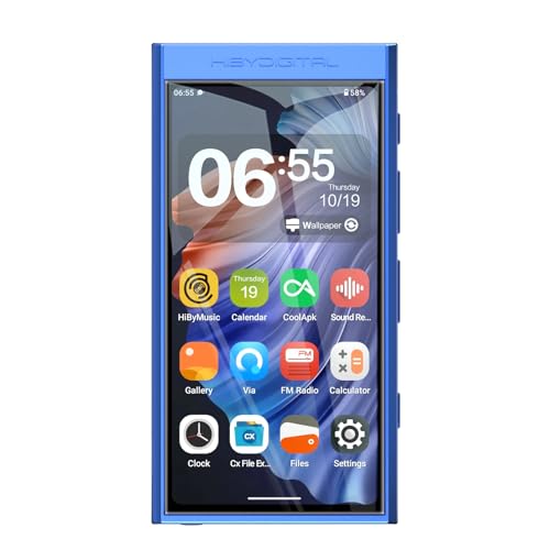 Leitor MP4 HYBY M300 Azul (Bluetooth - Autonomia: até 12 horas) HiBy - Reprodutores de mp3 - bluetooth, mp4, azul, 12 horas