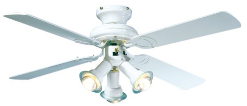 Ventoinha de Teto Farelek Maldivas | Branco (Climatização e ventilação) FARELEK - Ventiladores de teto - E14, 107 cm, reversível, 60 W