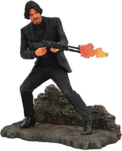 Figura de Ação JOHN WICK GALLERY - Catacombs DIAMOND SELECT - Decoração - figura, ação, john wick, catacombs, diamond select toys, diorama