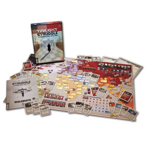 Jogo de tabuleiro ASMODEE Twilight Struggle (14 anos) Devir - Jogos de tabuleiro - jogo tabuleiro, asmodee, twilight struggle, guerra fria, superpotências, lideres