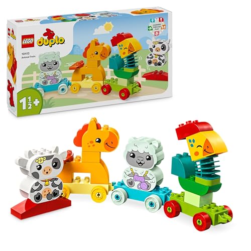 LEGO Duplo - Meu Primeiro Trem dos Animais LEGO - Brinquedos - duplo, meio, primeiro trem, animais
