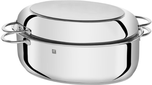 Frigideira de Aço Inoxidável ZWILLING (38cm) ZWILLING - Assadeiras de Forno - aço inoxidável, 3L, 38cm