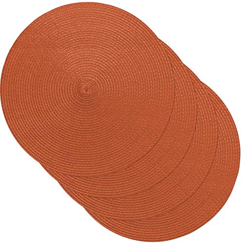 Conjunto de 4 Toldos VENILIA (Ladrão - Laranja) Venilia - Individuais - 4 toldos, poliéster, elegante, moderno