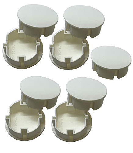 Conjunto de 9 Tapetes Protetores de Tomadas SCHUKO DIW - Tampas de plugue elétrico - 9 tapetes, tomadas schuko, compatível, proteção pó