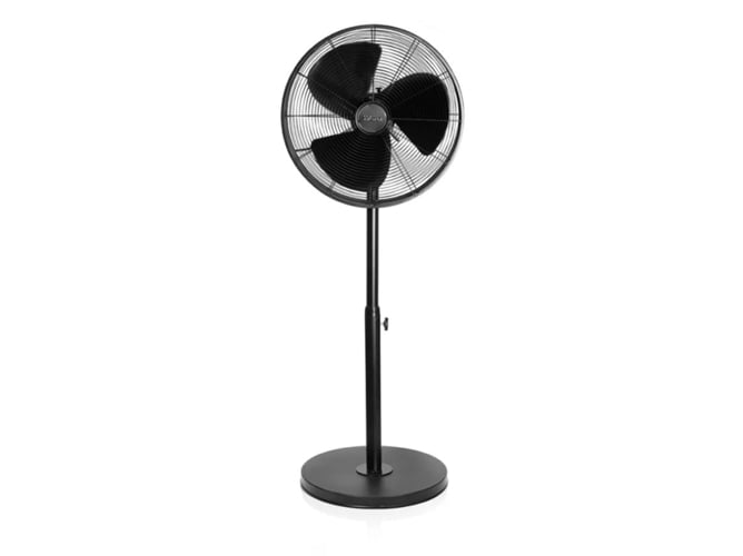 Ventoinha de Pé Tristar VE-5929 | Cinzento, Branco Tristar - Ventoinhas de mesa e de pedestal - 3 velocidades, altura ajustável, oscilação 85 graus, proteção sobreaquecimento