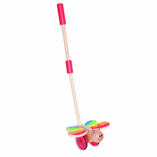 Brinquedo de Puxar HAPE E0340 (1 anos) HAPE - Brinquedos de empurrar e puxar - puxar, borboleta, 12 meses