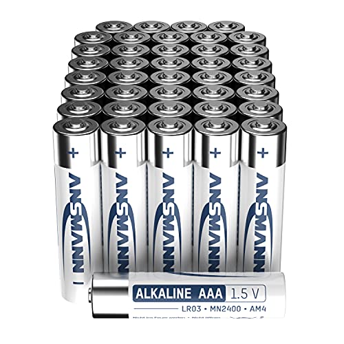 Pilhas ANSMANN 8000010 (Alcalino - AAA - 1.5 V) Ansmann - Baterias de uso geral - 1.5v, AAA, alcalino, 2 pilhas