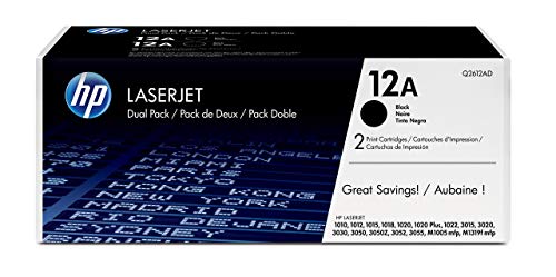 Tóner HP LaserJet 12A - Preto (Consumível Informática e Tel.) HP - Cartuchos de toner e jato de tinta - 1000 páginas, laser, preto