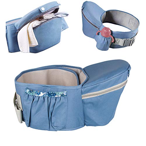 Assento para Cadeira de Transporte THREEH BC27 Azul ThreeH - Porta-bebês - cadeira, transporte, azul