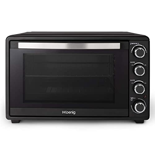 Mini-forno H.KOENIG FO45 (Capacidade 45 L - 2000 W) H.Koenig - Fornos de bancada e torradeiras - 45 l, 2000 W, rotativo, convençional