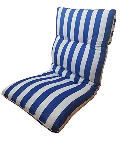 Almofada de Assento e Costas de Baloiço HOMEMAZONE (Cinzento - Poliéster - 120 x 55 x 10 cm) COSHANO - Almofadas para cadeiras e sofás - poliéster, 120x55x10 cm, cinzento