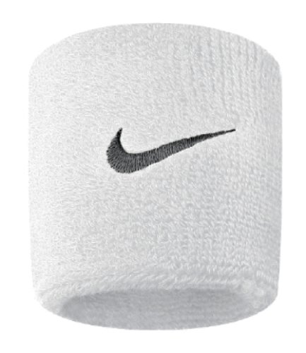 Meias para Homem NIKE Swoosh Branco para Futebol (EU 39-40) Nike - Pulseiras de pulso - homem, futebol, branco, swoosh