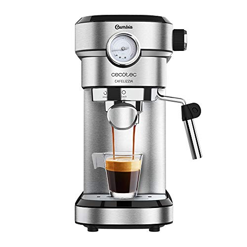 Máquina de Café Manual Cecotec Cumbia Cafelizzia 790 Steel Pro Cecotec - Máquinas de café espresso - manual, cecotec, cumbia, cafelizzia, steel pro