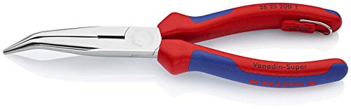 Knipex 26 25 200 T alicate Alicates de pontas compridas KNIPEX - Alicates - ferro fundido, cromo-vanádio, capacidade corte fio metálico, pega ergonómica