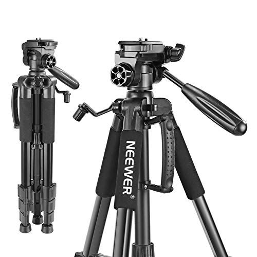 Tripé NEEWER SAB234 (Alumínio - Altura Máxima: 142 cm) Neewer - Tripés e monopés - alumínio, 4 kg, 142 cm, -90 a 90°