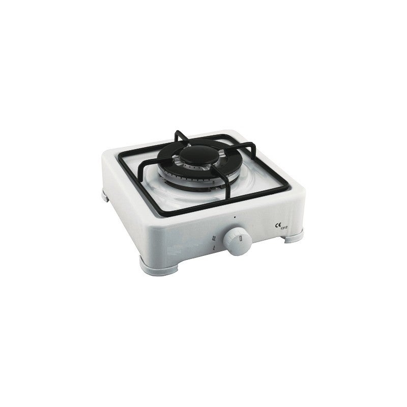Placa de Cozinha a Gás Portátil Vitrokitchen 150BB Branco Vitrokitchen - Eletrodomésticos de cozinha - portátil, branco, fácil limpeza