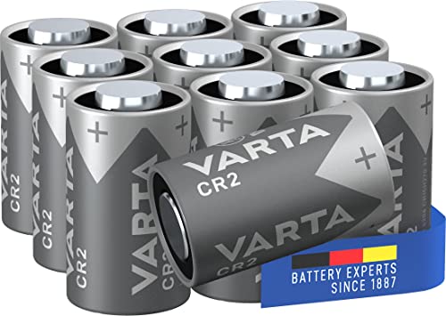 Pilhas Não Recarregáveis VARTA CR2 Sp (10 unidades) Varta - Baterias de uso geral - 3V, 880 mAh, litio, prateado