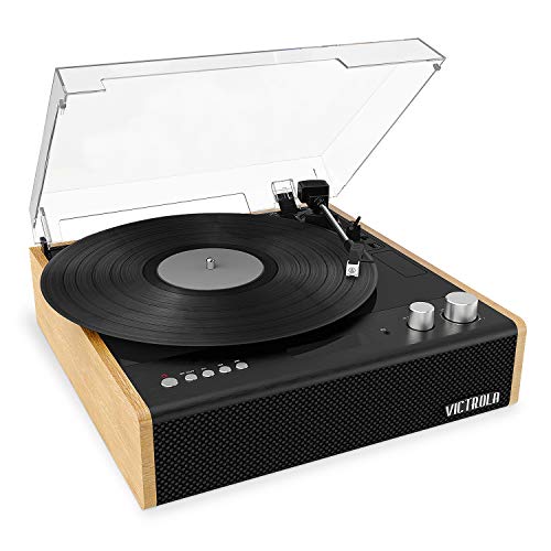 Gira-Discos VICTROLA Eastwood Preto (Manual - Velocidade: 33 1/3 - 45 - 78) Victrola - Gira-discos e leitores de vinil - manual, 33 1/3, 45, '78, potência 2W