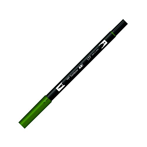 Marcador TOMBOW Dual Tip Dark Jade (Multicor - 1 Unidade) Tombow - Marcadores e marcadores de texto - dual tip, dark jade, multicor, tinta à base de água