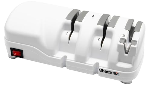 Afiador de Faca Elétrico Sharpeak 198H-SPK Shanghai AUCO Industries Co., Ltd - Eletrodomésticos - elétrico, azul, plástico