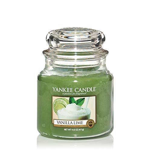 Candeeiro de Pé YANKEE CANDLE Vanilla Lime Jar 68.6 Oz (Médio) YANKEE CANDLE - Velas - vanilla, limão, 68.6 oz, elegante