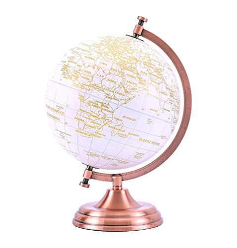 Globo de Ciência EXERZ 20 cm (Dourado - 20x20cm) Exerz Limited - Globos terrestres - 20 cm, dourado, metal, decorativo