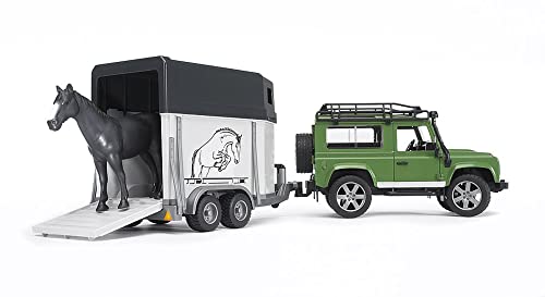Jipe de Brincar BRUDER Land Rover Defender Station Wagon Verde Bruder - Brinquedos - jipe, brincar, land rover defender, station wagon, verde