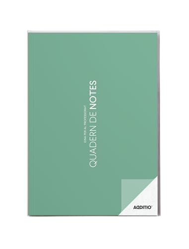 Caderno ADDITIO Profissional 4 Meses (A4 - Verde) Additio - Cadernos e bloco de notas - a4, verde, organização, profissional