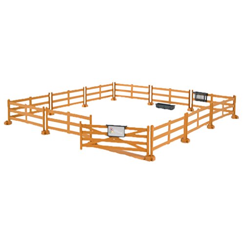 Bruder Fencing for Model Railway Scale 1:16 Bruder - Acessórios para bonecas e figuras de ação - preto, castanho, ABS sintéticos, 4 anos