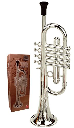 Trombone Infantil BASS & BASS Trombone com 4 Pistas REIG - Instrumentos de brinquedo - trombone infantil, bass & bass, 4 pistas, plástico, design moderno, melodias