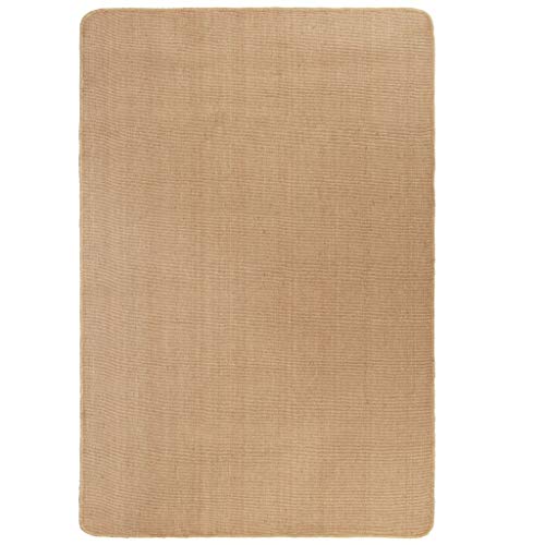 Tapete Divisória VDXA (80 x 160 cm - Juta) vidaXL - Tapetes - juta, anti-estático, antiderrapante, natural