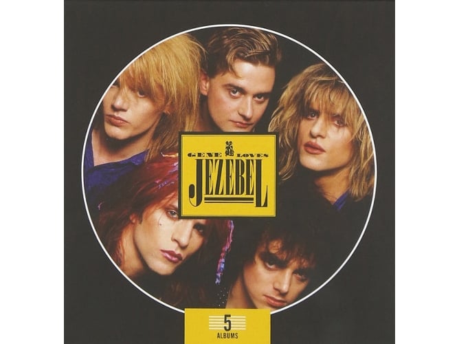 CD Gene Loves Jezebel - 5 Albums Box Set (5 CDs) BEGGARS BANQUET - Música e gravações de som - box set, 5 CDs, Gene Loves Jezebel