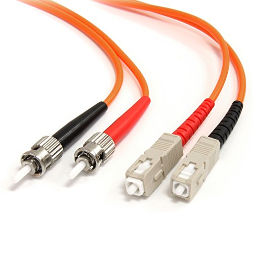 Cabo Fibra Ótica STARTECH (ST - SC - 2 m - Laranja) STARTECH.COM - Cabos de rede - fibra ótica, 2m, laranja