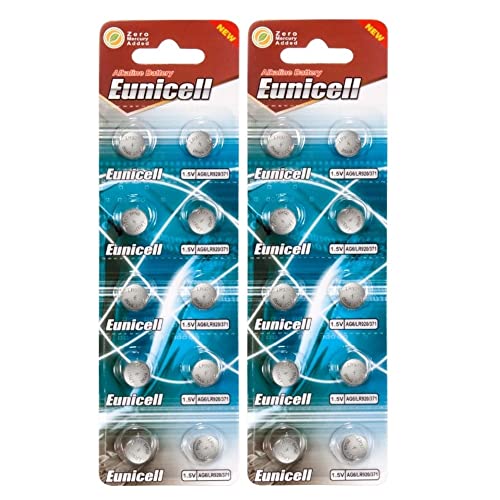 Pilhas EUNICALL Alcalina Botão Ag6 Lr69 Sr921W Eunicell - Baterias de uso geral - alcalina, botão, sr921w