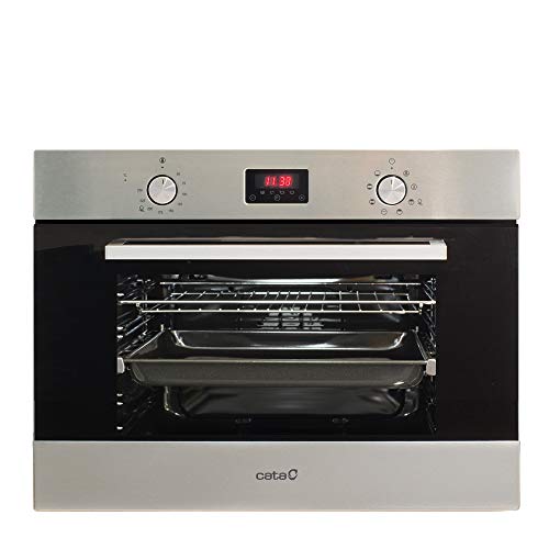 Forno Elétrico CATA CMD5008X (49 L - 59.5 cm - Preto) CATA - Fornos - 49 l, grill, ventilação tangencial, controlo digital
