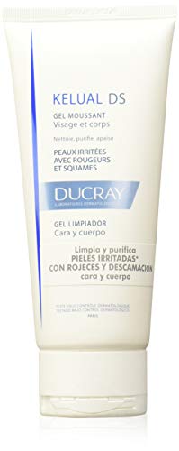 Gel de Limpeza Facial DUCRAY Kélaud Sensitive Skin 200 Ml Ducray - Limpadores faciais - pele sensível, pH neutro, 5% água de rosa, 200 ml
