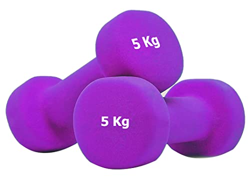 Mancuernas de Neoprene com Carga Variável (0.5-6kg) - Fitness e Musculação G5 HT SPORT - Levantamento de peso - neoprene, carga variável, fitness, musculação