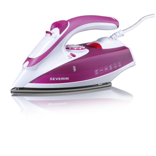 Ferro com Caldeira SEVERIN BA3243 (Pressão: 6 bar - Jato vapor 180 g/min) Severin - Ferros de engomar - 6 bar, jato vapor 180 g/min, anti-cal, autolimpieza