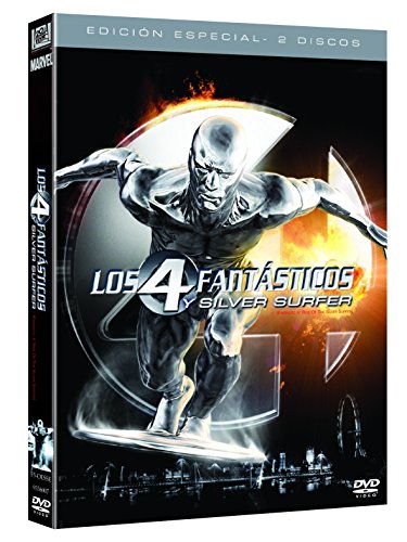 DVD Les 4 Fantastiques Et Le Surfer D´Argent (Edição em Espanhol) DVDSTORESPAIN - Teclados - dvd, fantásticos, silver surfer, edição em espanhol