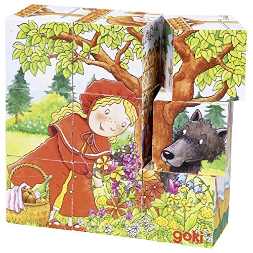 Puzzle GOKI Disney Minnie Mouse (Idade Mínima: 3 Anos - 9 Peças) Goki - Quebra-cabeças de encaixar - puzzle, 3 anos, 9 peças, cartão resistente