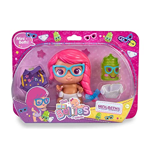 Boneca BELLIES Mini Beth (Idade Mínima Recomendada: 3 anos) Famosa - Bonecas - beth, 3 anos, biberão, pano
