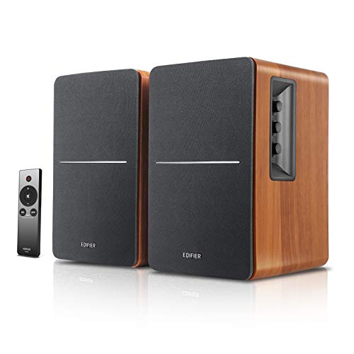 Edifier R1280Ts Coluna Monitora 2.0 Canais Preto Edifier - Alto-falantes - 2.0 canais, alta fidelidade, design moderno, fácil configuração