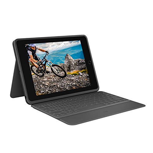 Logitech Rugged Folio For Ipad Air 3Rd Generation Espanhol Grafite Usb Type-C Logitech - Teclados - ipad air, USB Type-C, rugged, espanhol