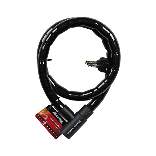 Cadeado Antirroubo MASTER LOCK com Chave (Preto) Master Lock - Fechaduras e chaves - cadeado, antirroubo, master lock, chave, fecho a chave, resistência à tracção