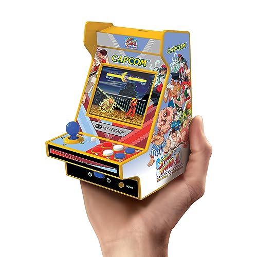Consola Portátil MY ARCADE Super Street Fighter II Nano Player Arcade Retro My Arcade - Consolas de videojogos - portátil, super street fighter ii, altifalante, retro