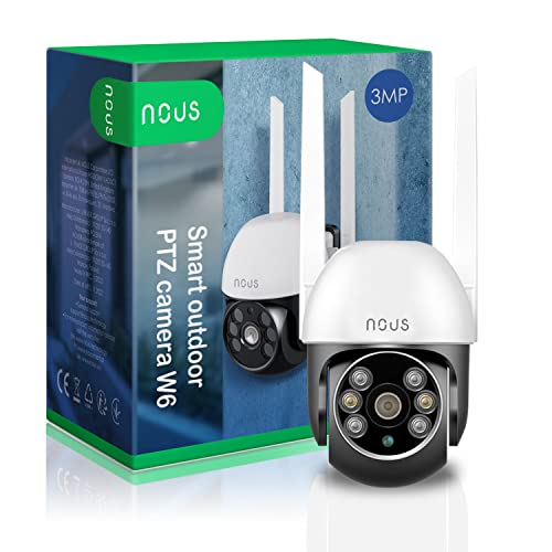 Câmara de Vigilância NOUS W6 | Branco (Domótica) NOUS - Câmeras de vigilância - domótica, branco