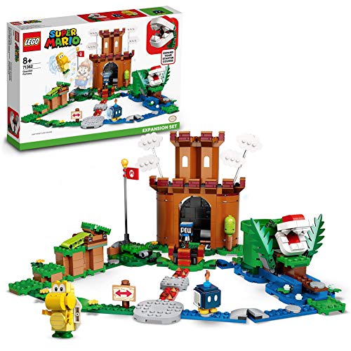 LEGO Super Mario - 71362 (Idade Mínima: 7) LEGO - Blocos de encaixe - fortaleza, catapulta, power stars, koopa troopas