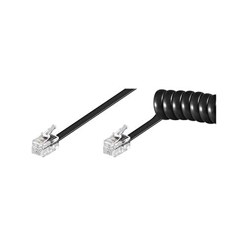 Cabo de Alimentação GOOBAY (2 m - Branco) Wentronic - Acessórios para telefone - cabo alimentação, goobay, 2m, branco, rj-10