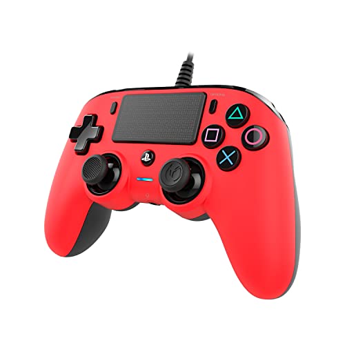 Comando PS4 OFC PAD RED (Vermelho - Wireless) NACON - Controladores de jogo - sem fios, soft touch, touchpad, vibração